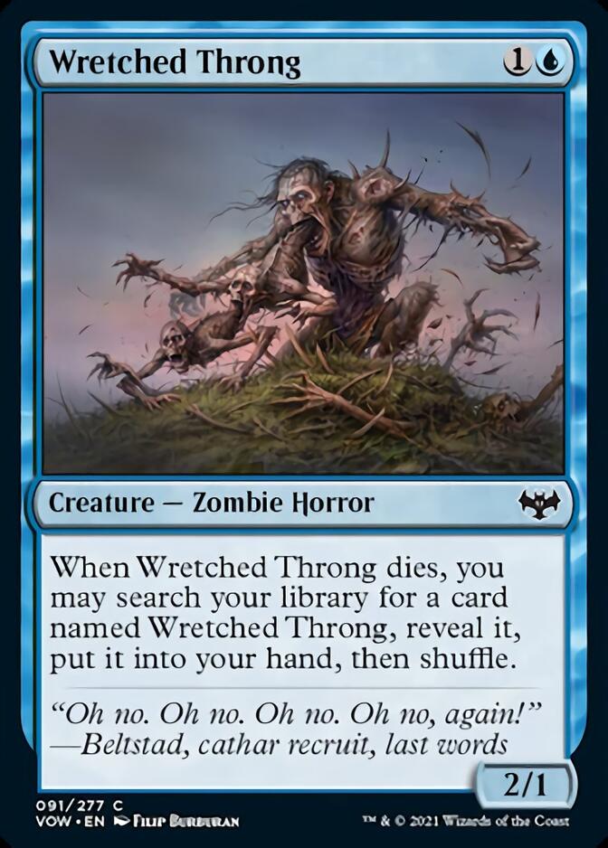 Wretched Throng [Innistrad: Crimson Vow] | Card Merchant Takapuna