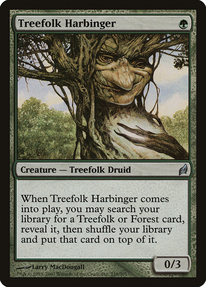 Treefolk Harbinger [Lorwyn] | Card Merchant Takapuna