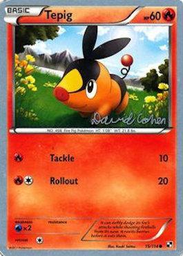 Tepig (15/114) (Twinboar - David Cohen) [World Championships 2011] | Card Merchant Takapuna