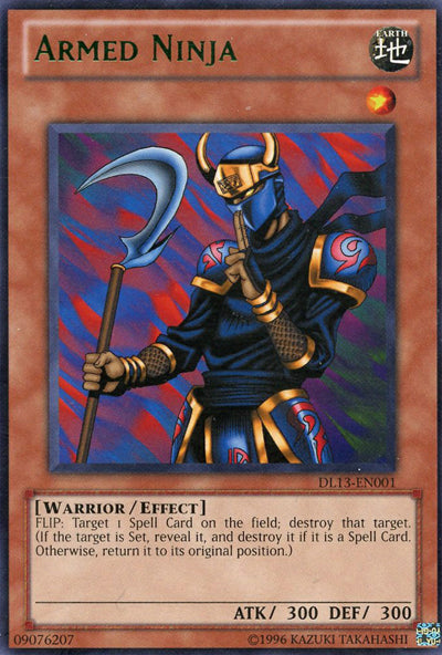 Armed Ninja (Green) [DL13-EN001] Rare | Card Merchant Takapuna