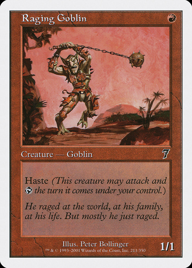 Raging Goblin [Seventh Edition] | Card Merchant Takapuna