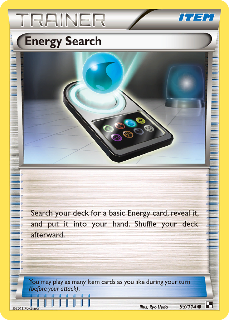 Energy Search (93/114) [Black & White: Base Set] | Card Merchant Takapuna