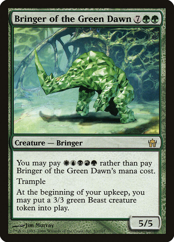 Bringer of the Green Dawn [Fifth Dawn] | Card Merchant Takapuna