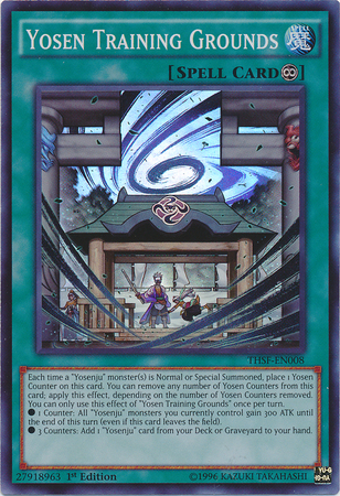 Yosen Training Grounds [THSF-EN008] Super Rare | Card Merchant Takapuna