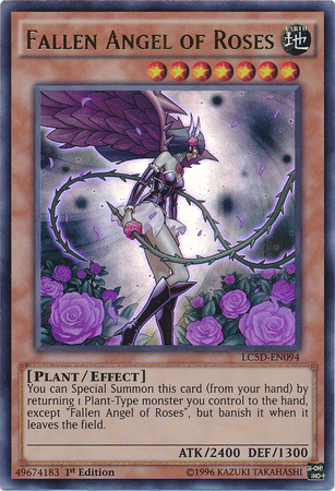 Fallen Angel of Roses [LC5D-EN094] Ultra Rare | Card Merchant Takapuna