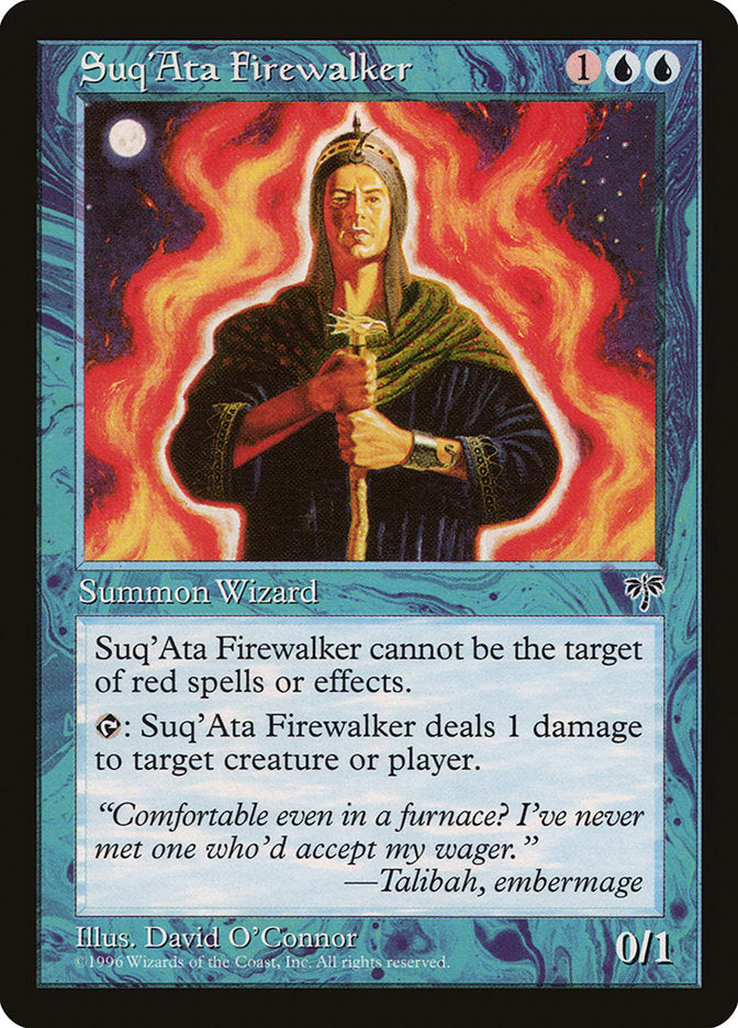 Suq'Ata Firewalker [Mirage] | Card Merchant Takapuna