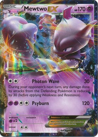 Mewtwo EX (61/162) (Jumbo Card) [XY: BREAKthrough] | Card Merchant Takapuna