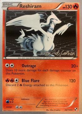 Reshiram (26/114) (Twinboar - David Cohen) [World Championships 2011] | Card Merchant Takapuna