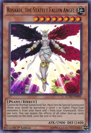 Rosaria, the Stately Fallen Angel [LC5D-EN095] Ultra Rare | Card Merchant Takapuna