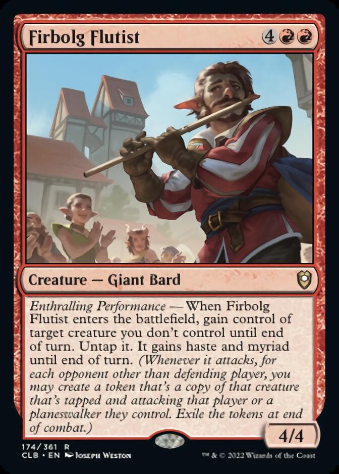 Firbolg Flutist [Commander Legends: Battle for Baldur's Gate] | Card Merchant Takapuna