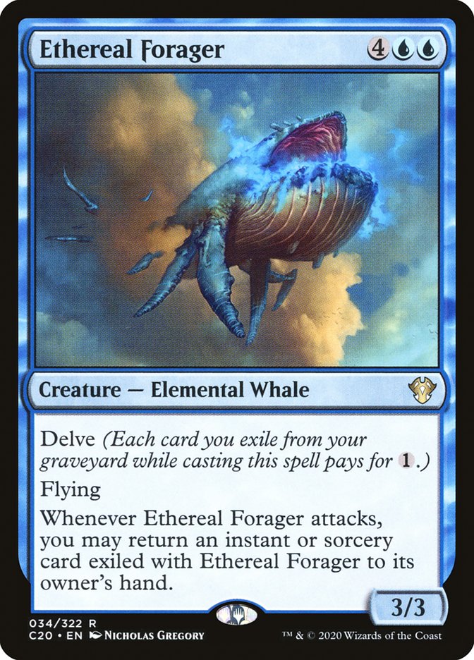 Ethereal Forager [Commander 2020] | Card Merchant Takapuna