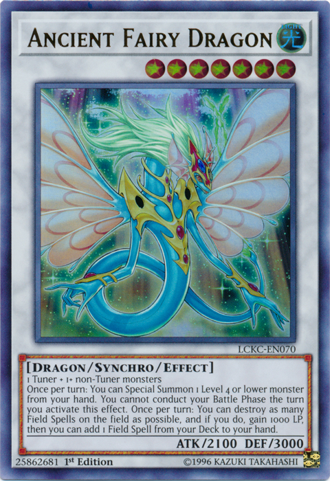 Ancient Fairy Dragon [LCKC-EN070] Ultra Rare | Card Merchant Takapuna