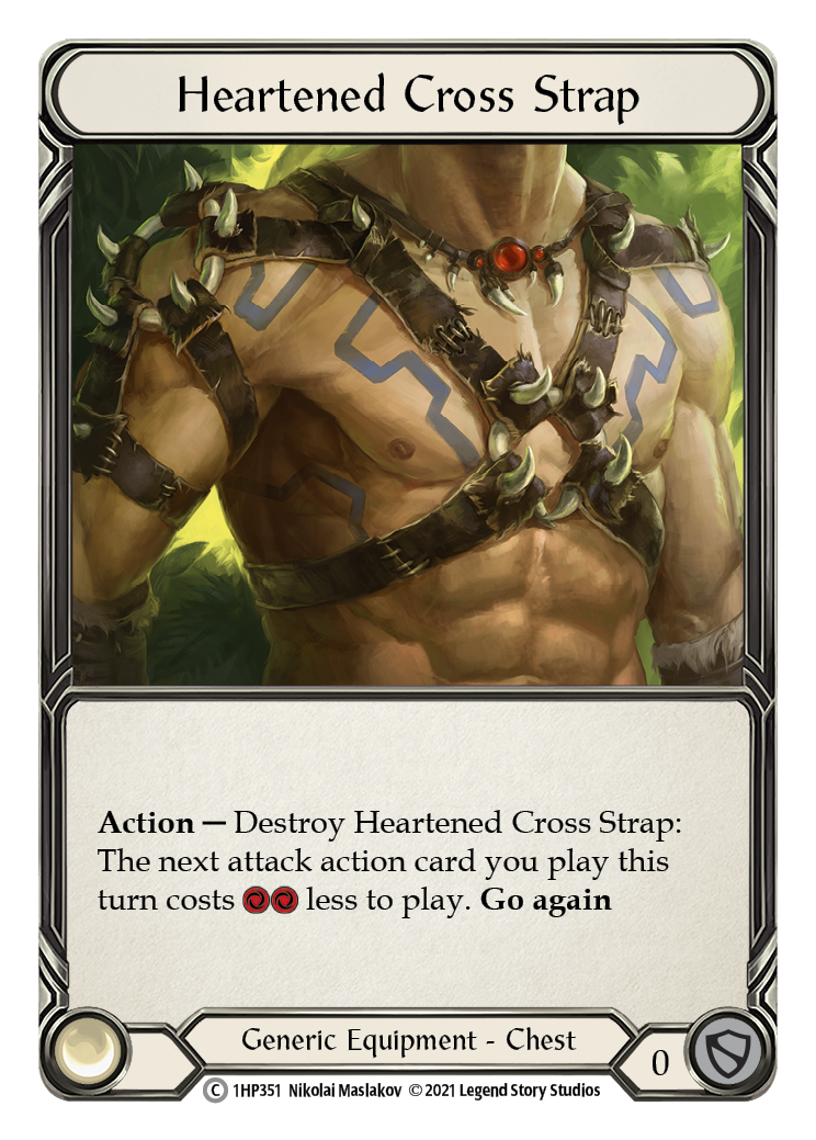 Heartened Cross Strap [1HP351] (History Pack 1) | Card Merchant Takapuna