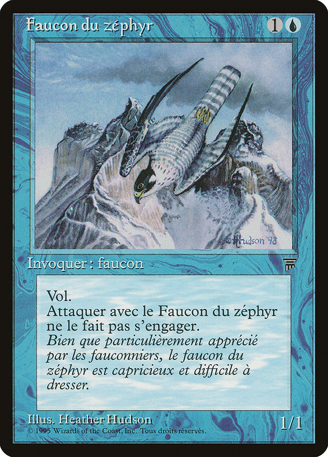Zephyr Falcon (French) - "Faucon du zephyr" [Renaissance] | Card Merchant Takapuna