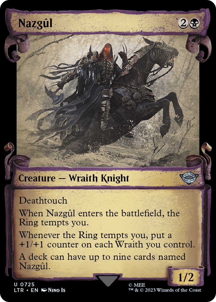 Nazgul (0725) [The Lord of the Rings: Tales of Middle-Earth Showcase Scrolls] | Card Merchant Takapuna