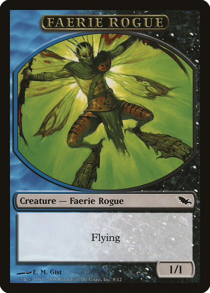 Faerie Rogue Token [Shadowmoor Tokens] | Card Merchant Takapuna