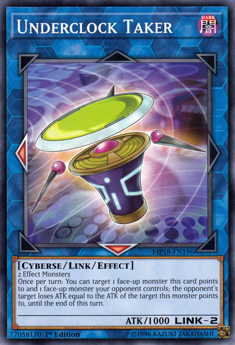 Underclock Taker [MP18-EN196] Common | Card Merchant Takapuna