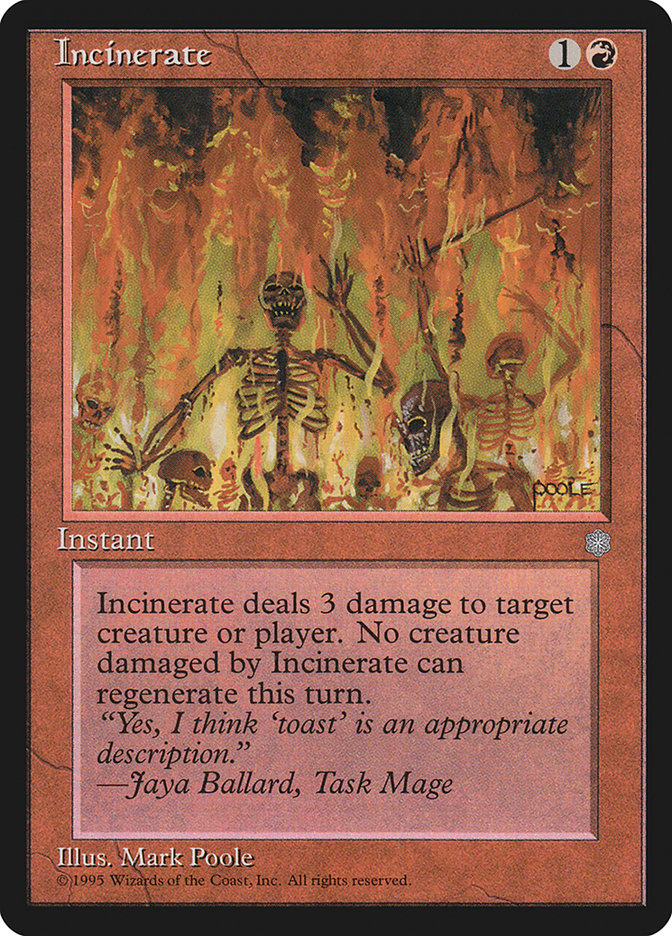 Incinerate [Ice Age] | Card Merchant Takapuna