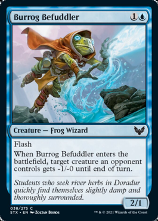 Burrog Befuddler [Strixhaven: School of Mages] | Card Merchant Takapuna