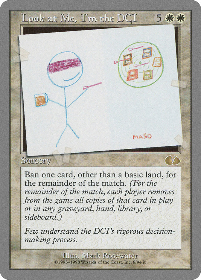 Look at Me, I'm the DCI [Unglued] | Card Merchant Takapuna