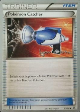 Pokemon Catcher (95/98) (Pesadelo Prism - Igor Costa) [World Championships 2012] | Card Merchant Takapuna