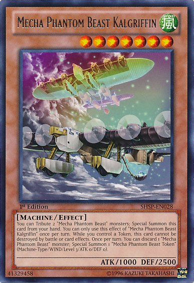 Mecha Phantom Beast Kalgriffin [SHSP-EN028] Rare | Card Merchant Takapuna