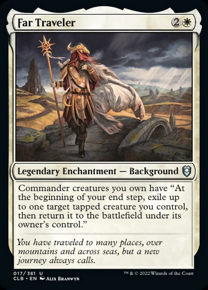 Far Traveler [Commander Legends: Battle for Baldur's Gate] | Card Merchant Takapuna