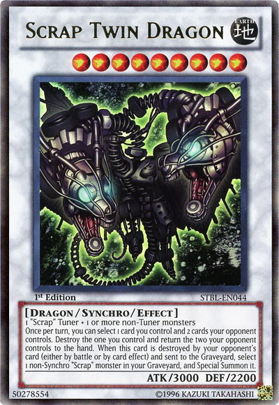 Scrap Twin Dragon [STBL-EN044] Ultra Rare | Card Merchant Takapuna