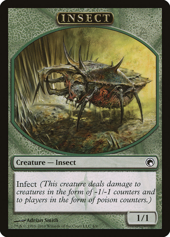 Insect Token [Scars of Mirrodin Tokens] | Card Merchant Takapuna