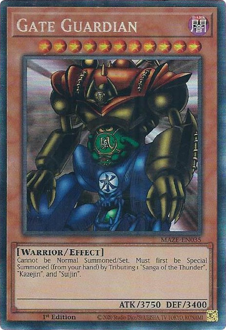 Gate Guardian [MAZE-EN035] Collector's Rare | Card Merchant Takapuna