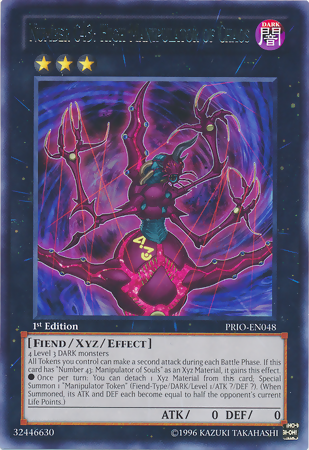 Number C43: High Manipulator of Chaos [PRIO-EN048] Rare | Card Merchant Takapuna