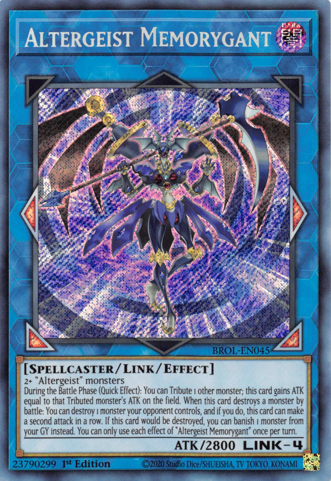 Altergeist Memorygant [BROL-EN045] Secret Rare | Card Merchant Takapuna