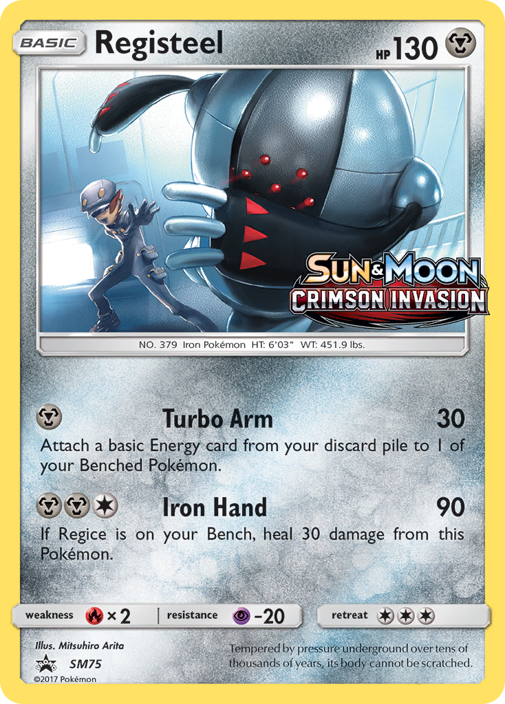 Registeel (SM75) [Sun & Moon: Black Star Promos] | Card Merchant Takapuna