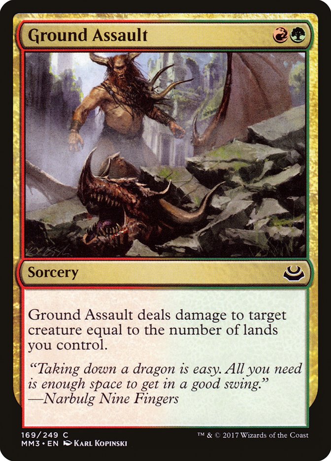 Ground Assault [Modern Masters 2017] | Card Merchant Takapuna