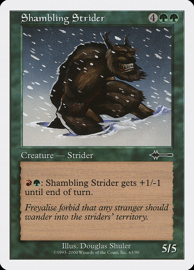 Shambling Strider [Beatdown] | Card Merchant Takapuna