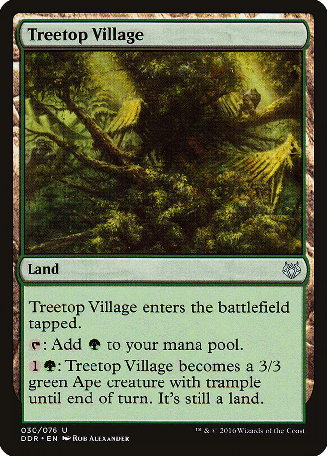 Treetop Village [Duel Decks: Nissa vs. Ob Nixilis] | Card Merchant Takapuna