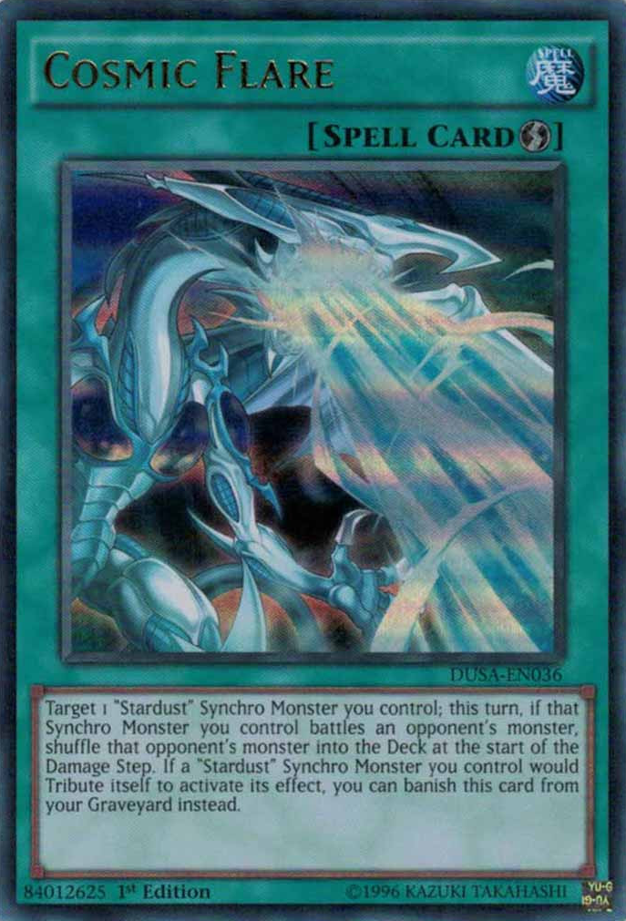 Cosmic Flare [DUSA-EN036] Ultra Rare | Card Merchant Takapuna