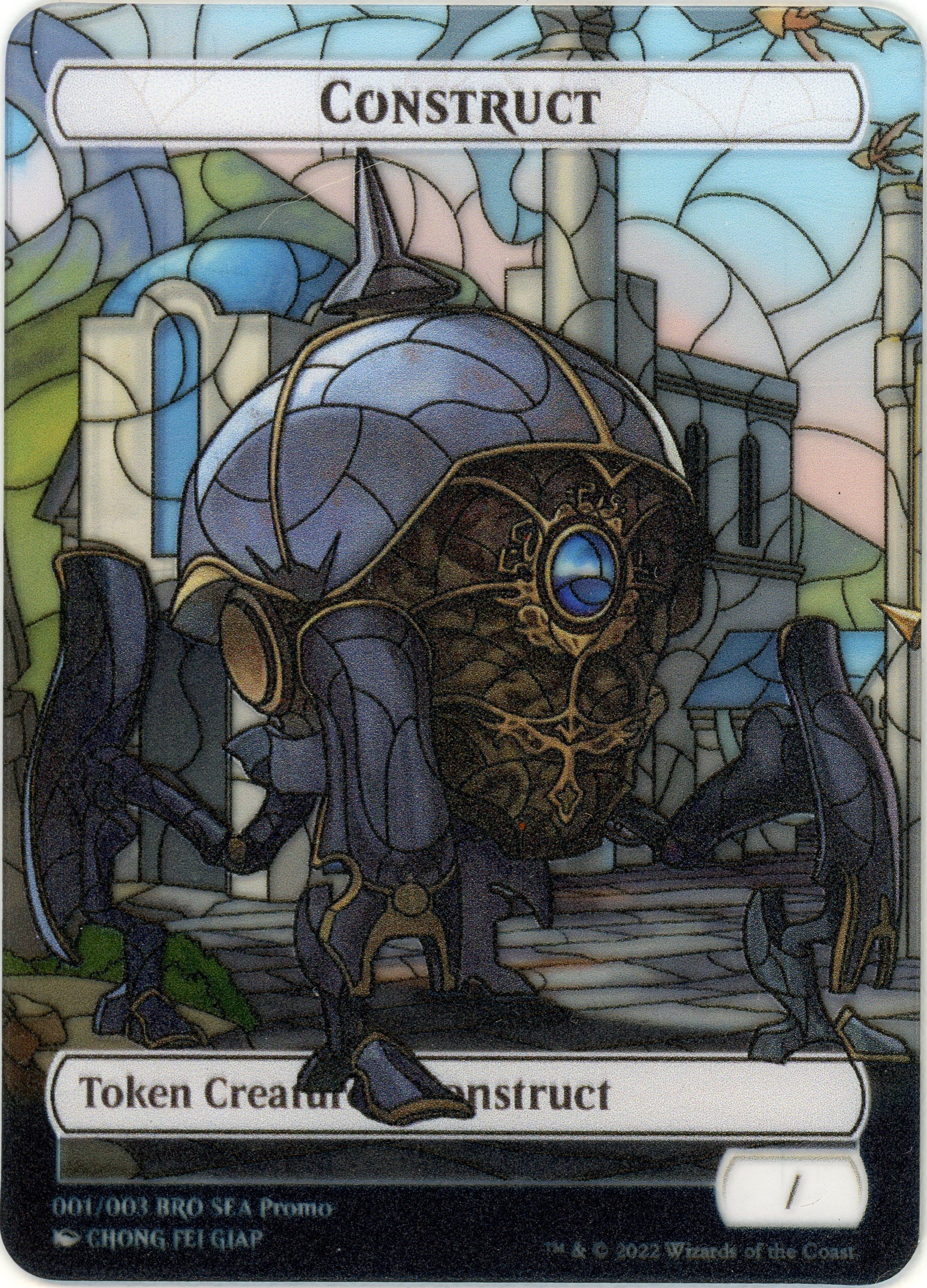 Construct Token (SEA Exclusive) [The Brothers' War Tokens] | Card Merchant Takapuna