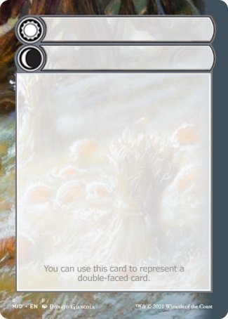 Helper Card (6/9) [Innistrad: Midnight Hunt Tokens] | Card Merchant Takapuna