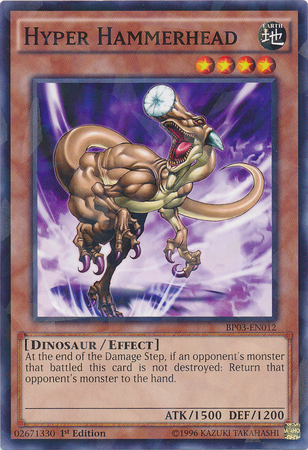 Hyper Hammerhead [BP03-EN012] Shatterfoil Rare | Card Merchant Takapuna