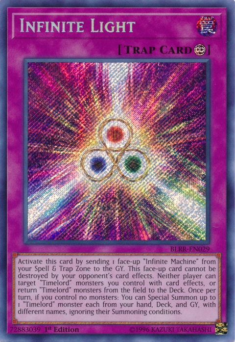 Infinite Light [BLRR-EN029] Secret Rare | Card Merchant Takapuna