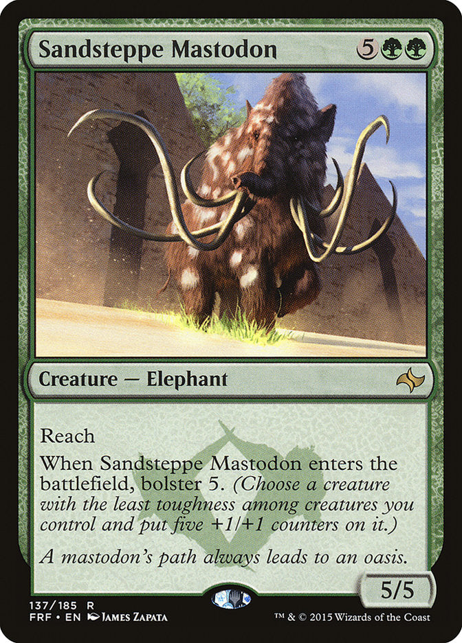 Sandsteppe Mastodon [Fate Reforged] | Card Merchant Takapuna