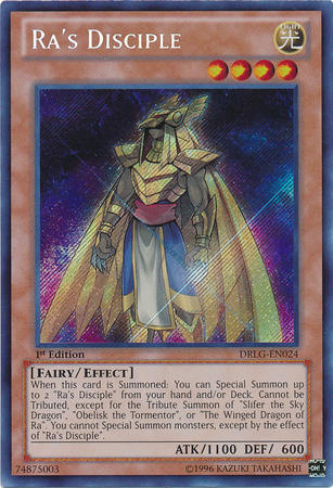 Ra's Disciple [DRLG-EN024] Secret Rare | Card Merchant Takapuna