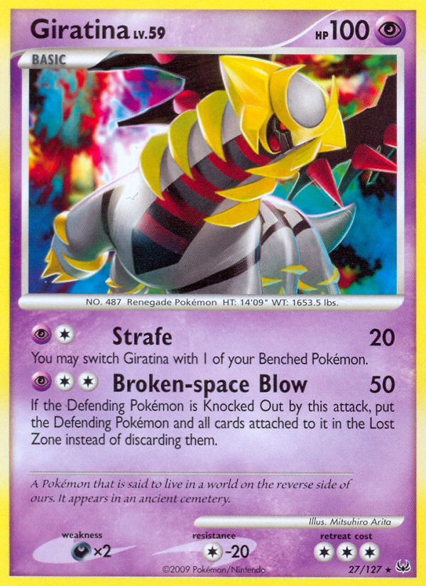 Giratina (27/127) [Platinum: Base Set] | Card Merchant Takapuna