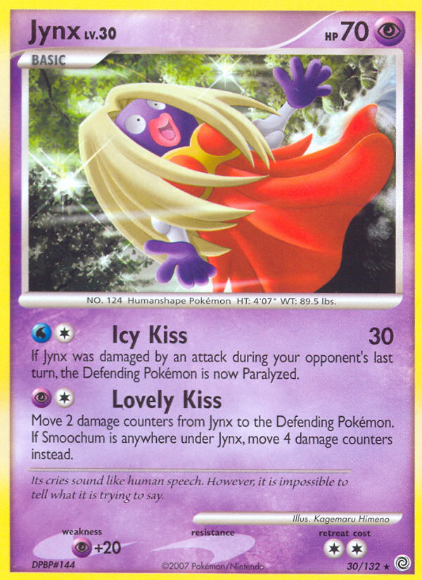 Jynx (30/132) [Diamond & Pearl: Secret Wonders] | Card Merchant Takapuna