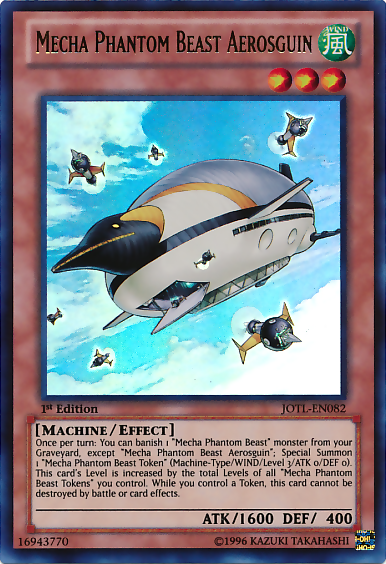 Mecha Phantom Beast Aerosguin [JOTL-EN082] Ultra Rare | Card Merchant Takapuna