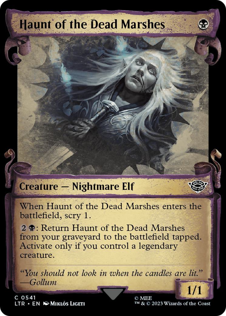 Haunt of the Dead Marshes [The Lord of the Rings: Tales of Middle-Earth Showcase Scrolls] | Card Merchant Takapuna