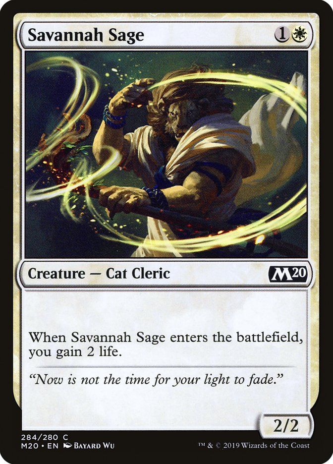 Savannah Sage [Core Set 2020] | Card Merchant Takapuna