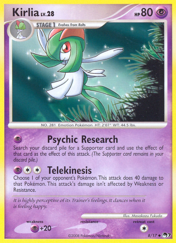 Kirlia (8/17) [POP Series 7] | Card Merchant Takapuna