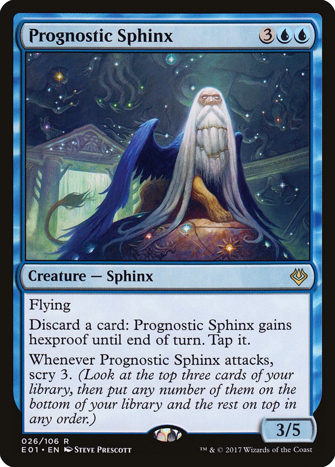 Prognostic Sphinx [Archenemy: Nicol Bolas] | Card Merchant Takapuna